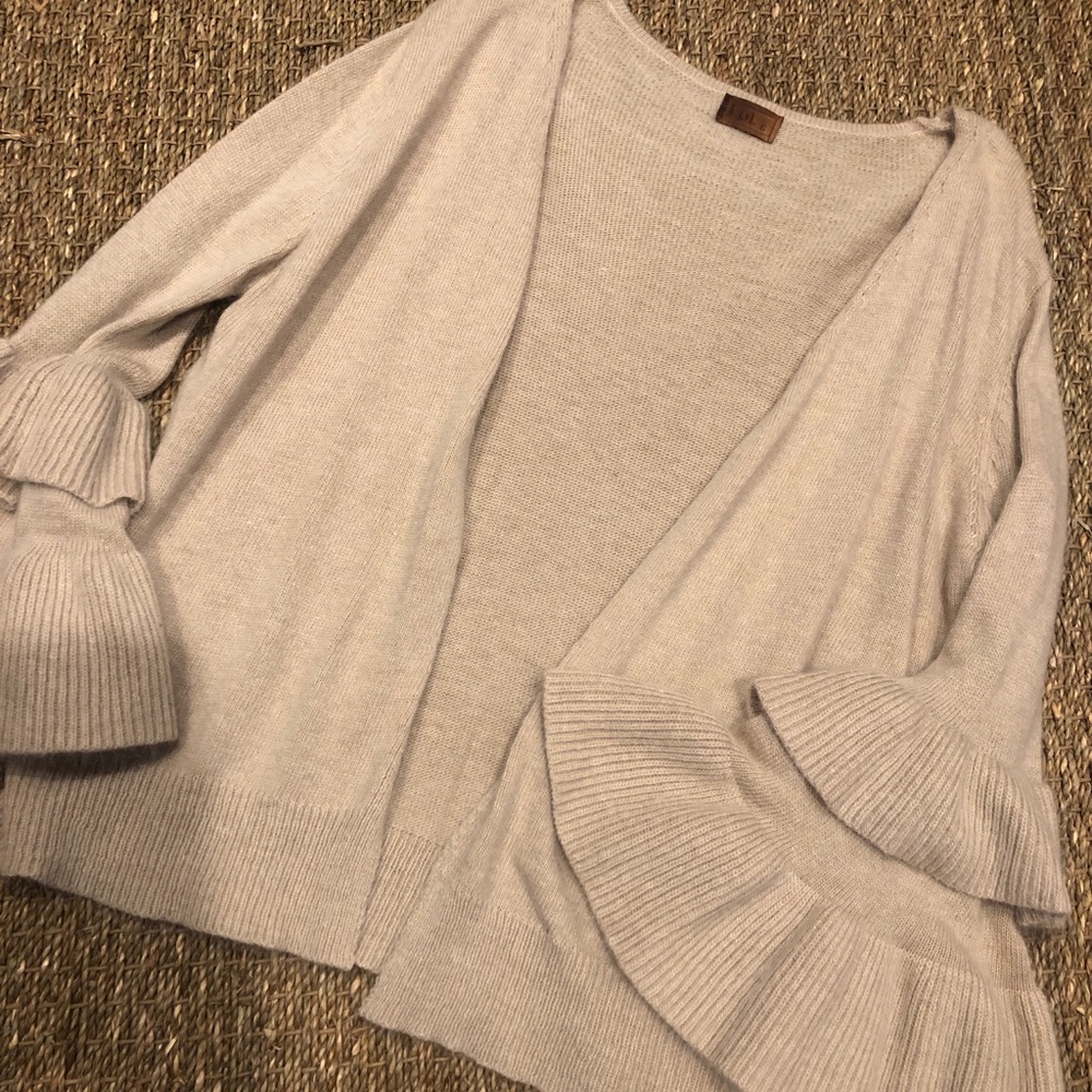 POL bell sleeve Cardigan